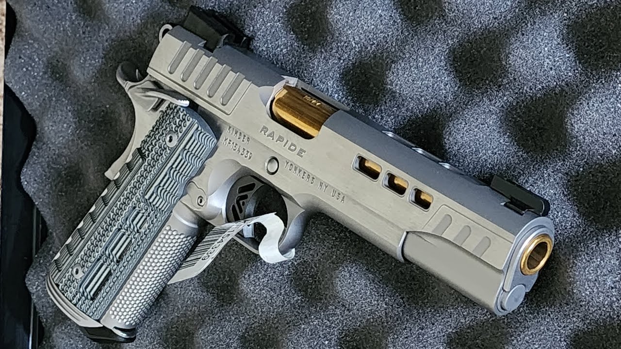 Kimber Rapide Dawn 1911 10mm initial review (pre-fire) Part 1