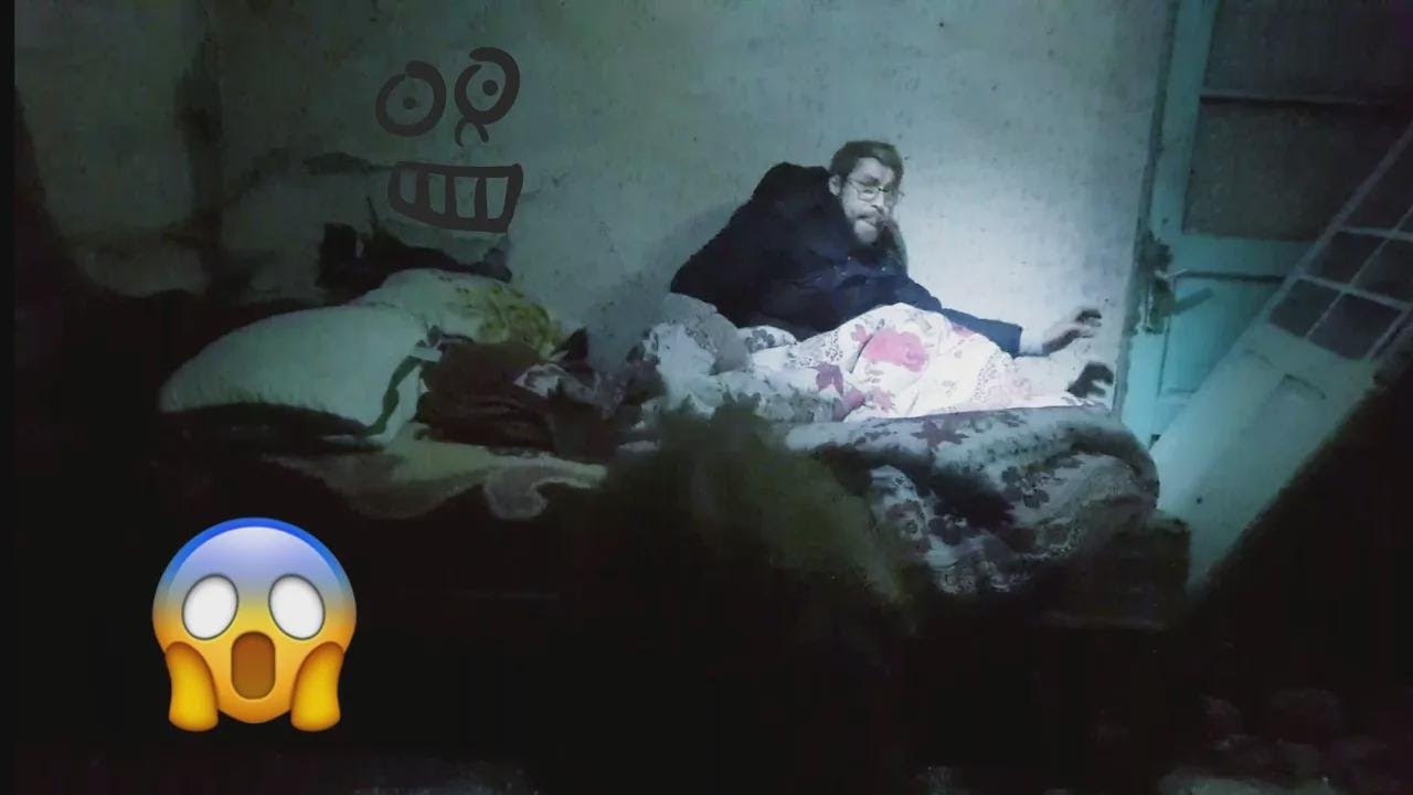 Dormí en una casa abandonada y pasó esto ¡No te lo pierdas! Parte 1
