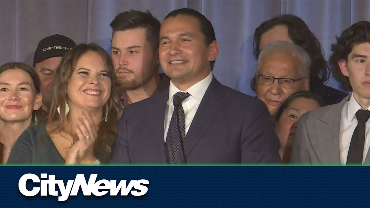 Wab Kinew, Manitoba NDP win majority government