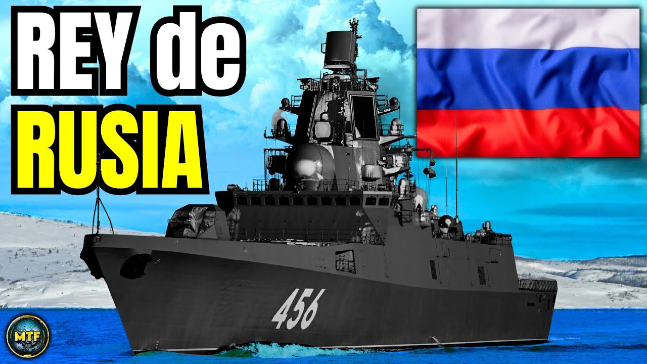 Rusia &ndash; &iexcl;Top 10 de las Fragatas M&aacute;s Poderosas de la Armada Rusa!