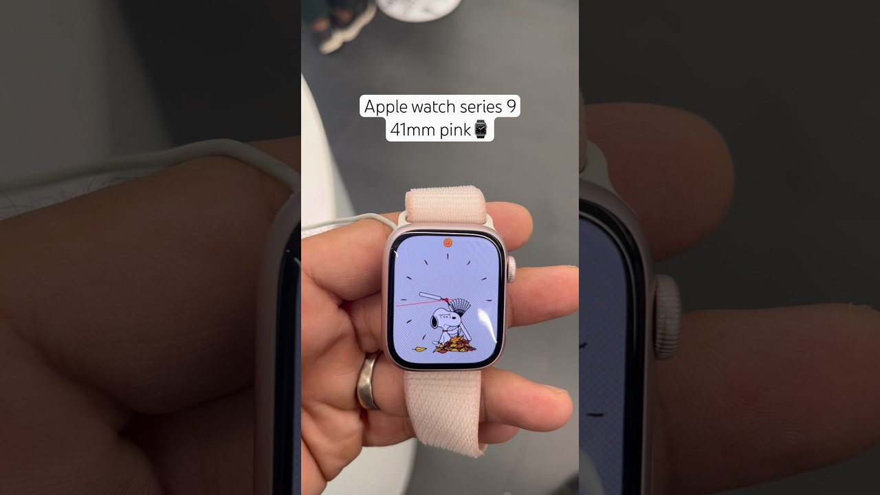 Apple watch series 9 41mm pink || Apple watch 