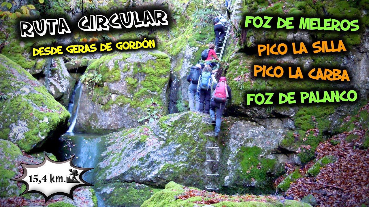 GERAS - Foz de MELEROS - picos de La SILLA y La CARBA - Refugio - Foz de PALANCO - GERAS