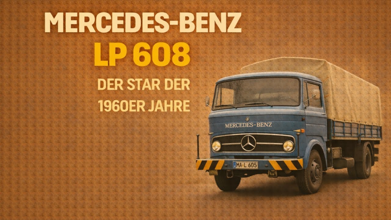 Unterschätzt, aber unaufhaltsam: Der Motor des Mercedes-Benz LP 608