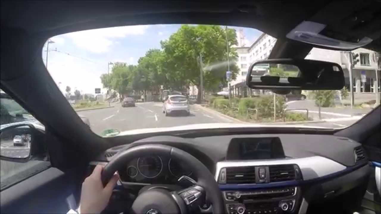 The co-drivers view: Frankfurt City Center