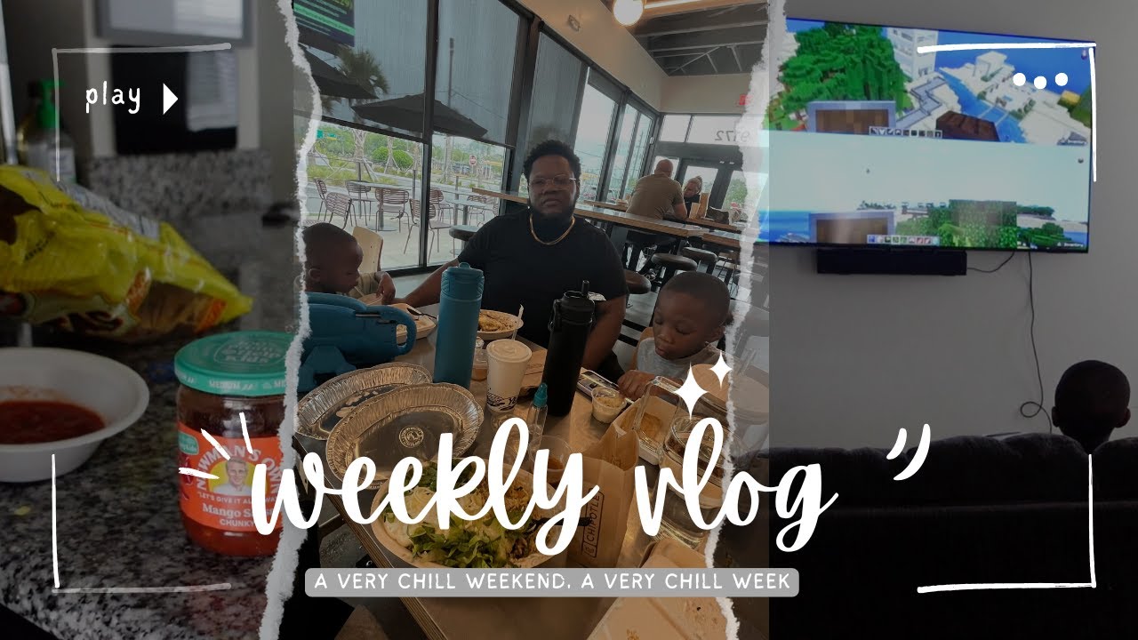 A VERY CHILL WEEKEND, A VERY CHILL WEEK| VLOG