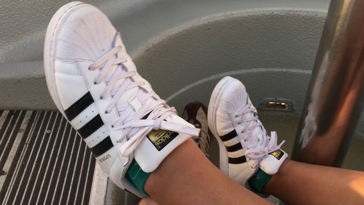 Adidas Superstar on a Ferris Wheel