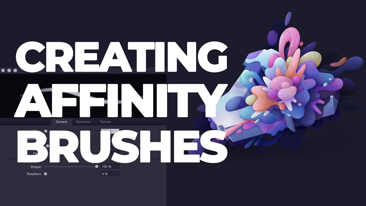 AFFINITY DESIGNER 1.7- BRUSH CREATION - [FULL TUTORIAL]