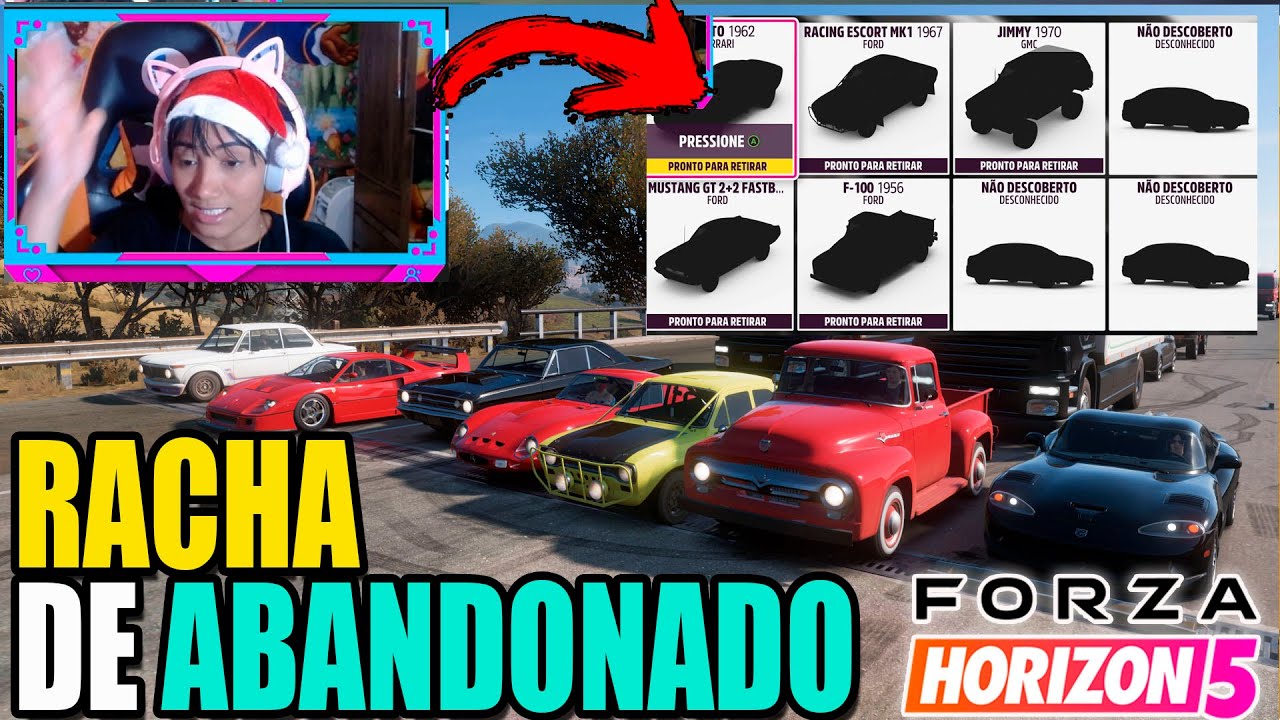 RACHA COM CARROS ABANDONADOS - FORZA HORIZON 5!