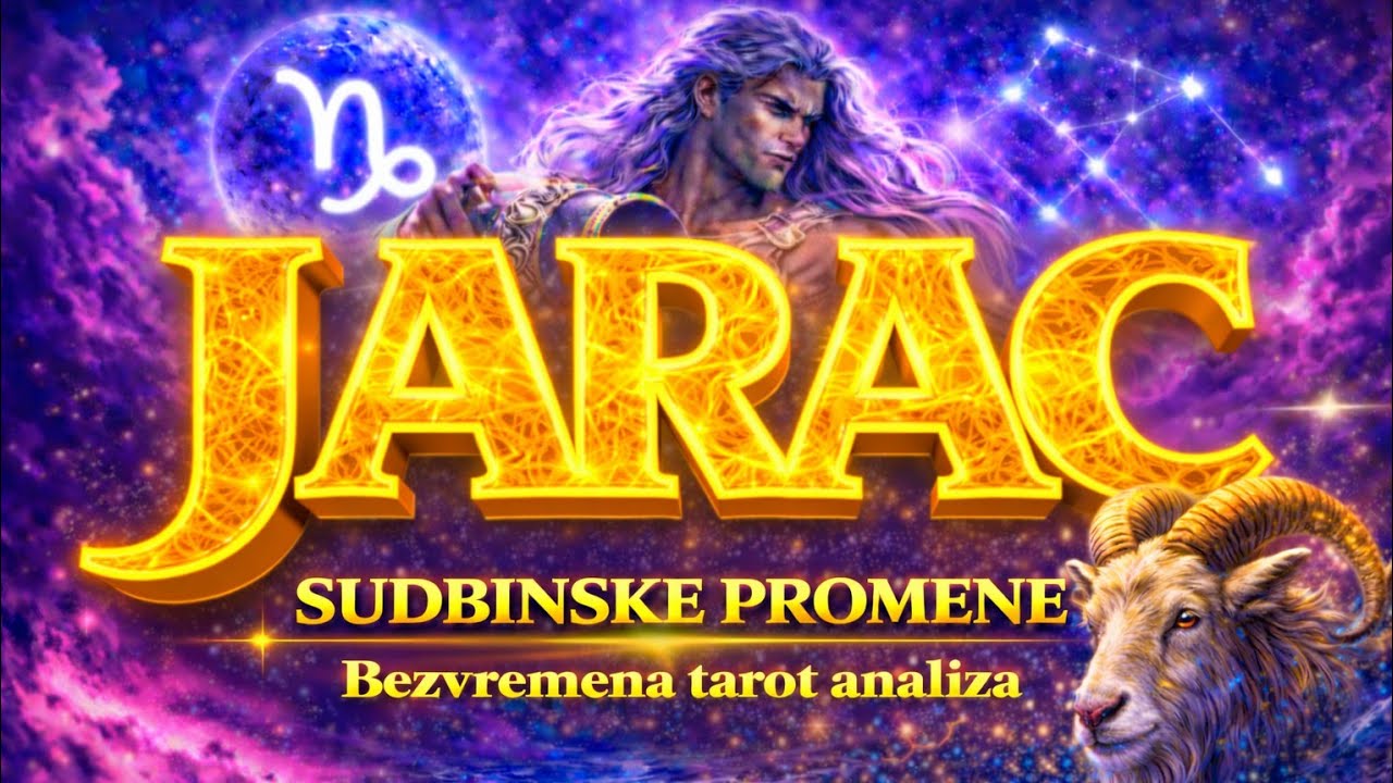 JARAC ♑️ SUDBINSKE PROMENE ♑️ Sudbinska partnerstva Vam idu u susret! 🥰🍀💥