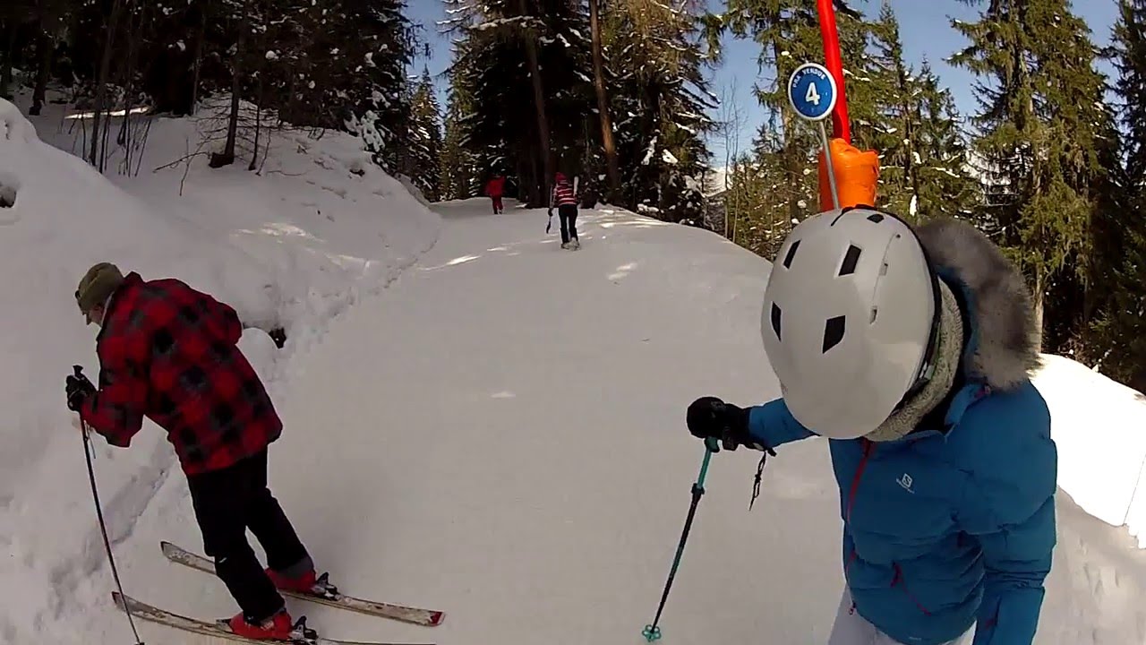 Pravendue ice road of doom La Plagne 2016