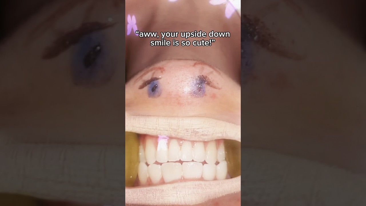 is my upside down smile cute? 🥺