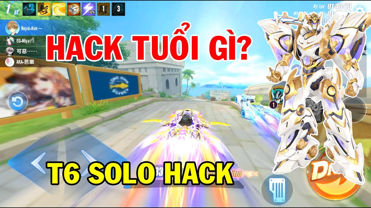 ZingSpeed Mobile | T6 Solo Hack Cực Căng