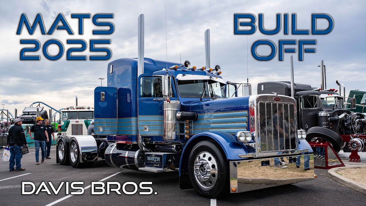 [4k] Davis Brothers Designs With Bryan 'The Bossman' Martins 359 MATS Big Rig Build Off Truck