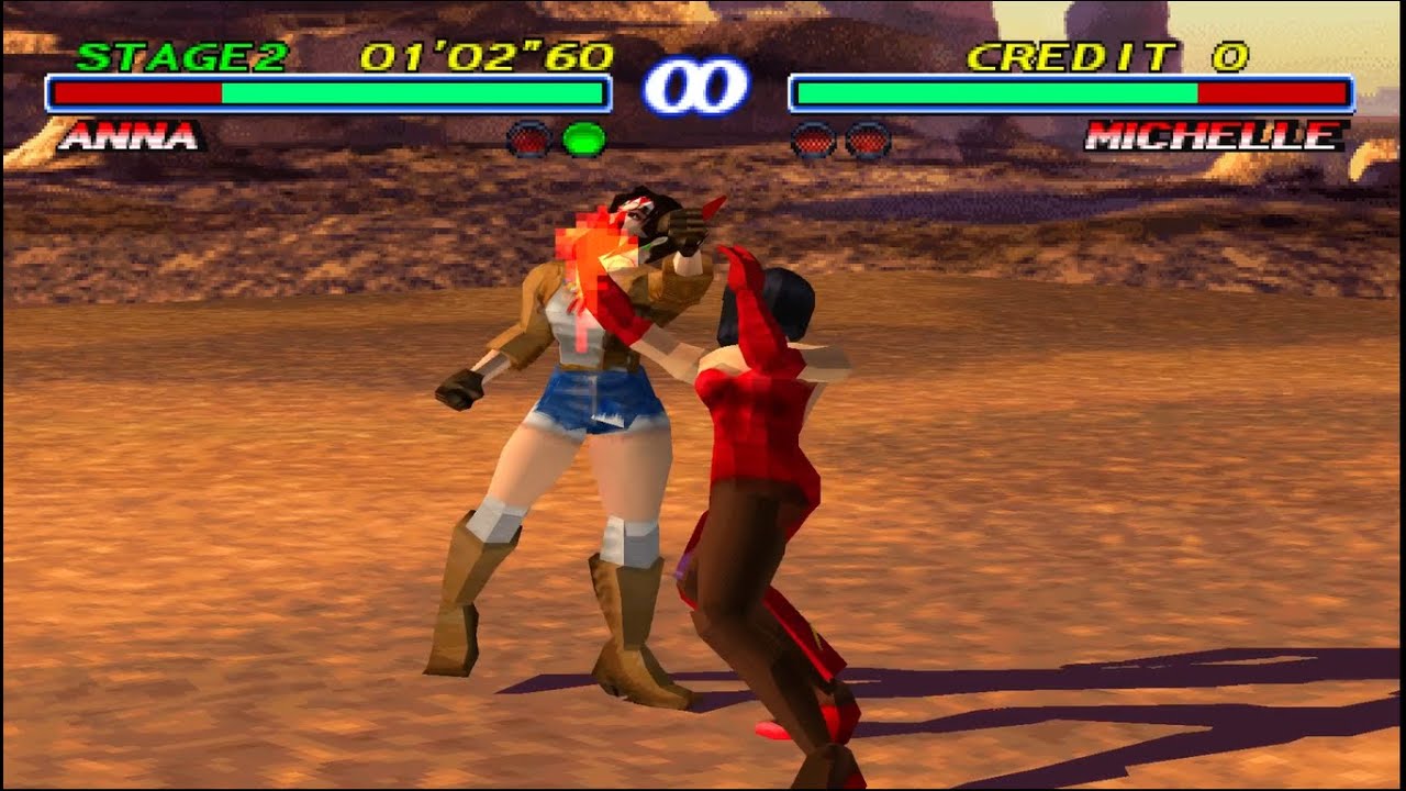 Tekken 2 anna (наряд 1P) (аркада)