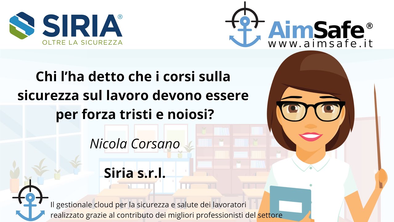 Chi l’ha detto che i corsi sulla sicurezza sul lavoro devono essere per forza tristi e noiosi?