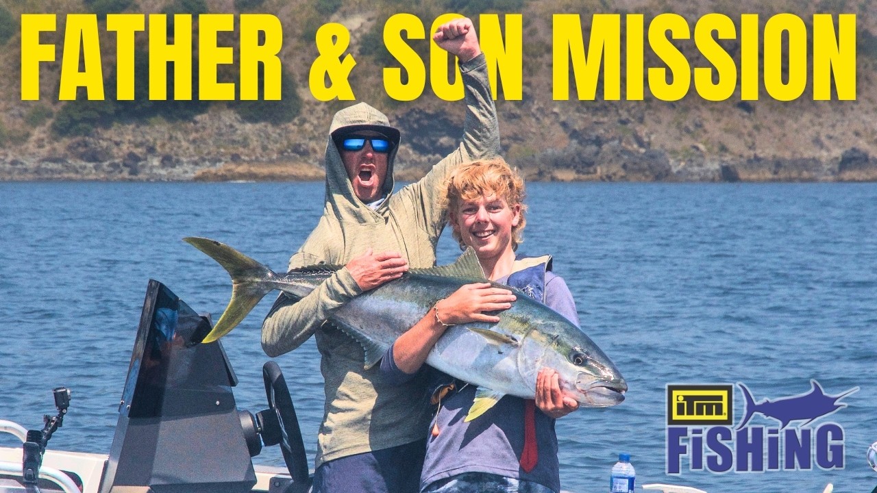 Father & Son Epic Fishing and Diving Mission