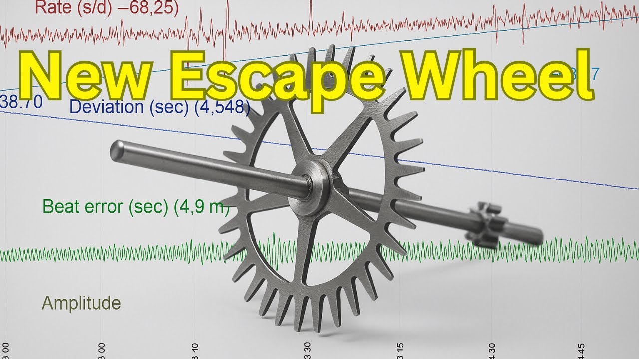 Testing a New Escape Wheel on My Precision Regulator Tekippe Clock Timing Deep Dive | etimer tracker