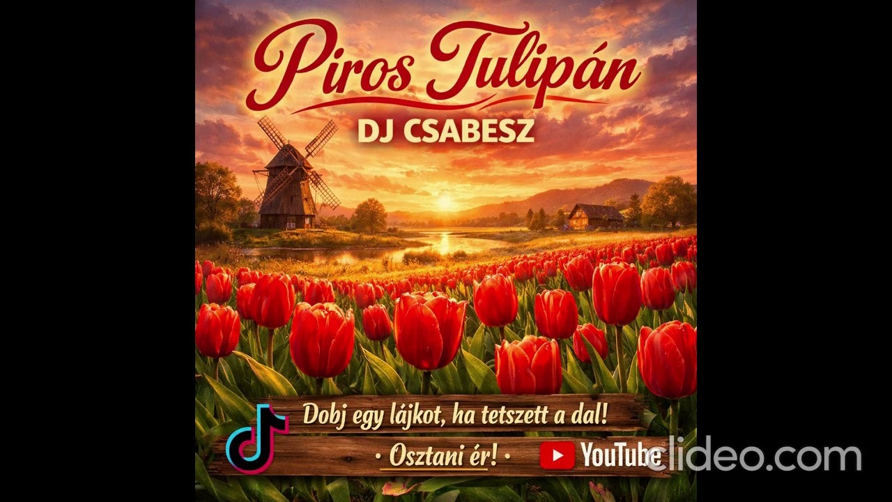 Piros tulipán