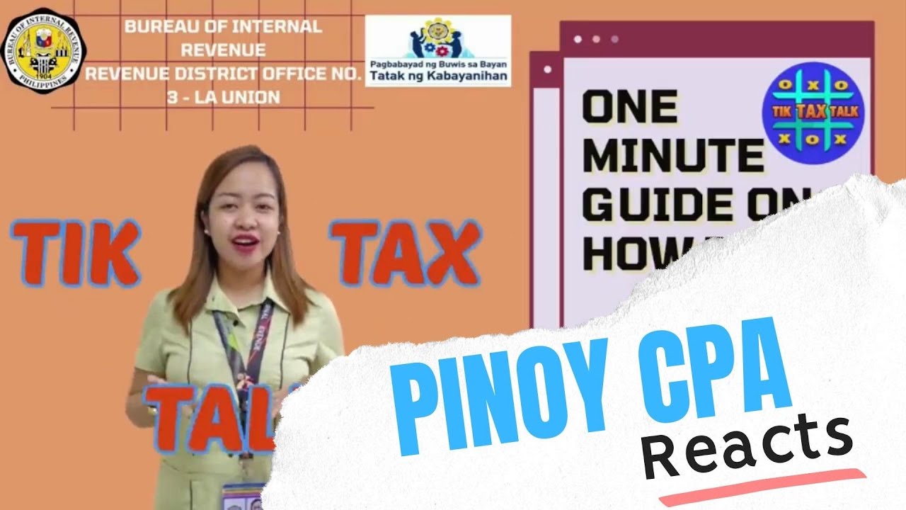 CPA Reacts - BIR RDO No. 3 video I Erroneous Non-VAT Bookkeeping 😊