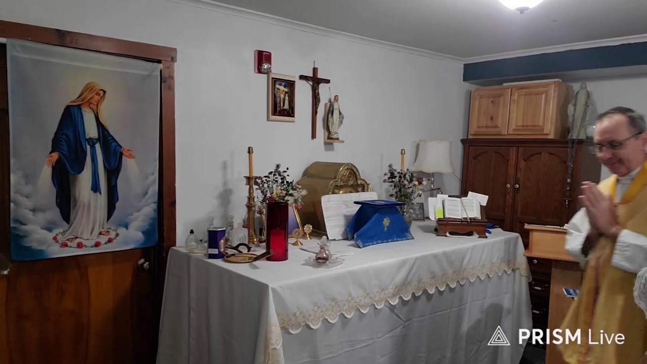 Friday's Holy Sacrifice of the Mass  02/13/26!  Fasting Friday!