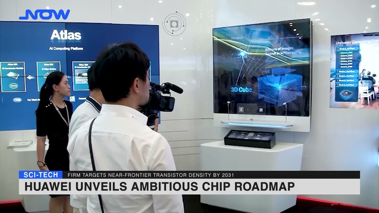Huawei unveils ambitious chip roadmap