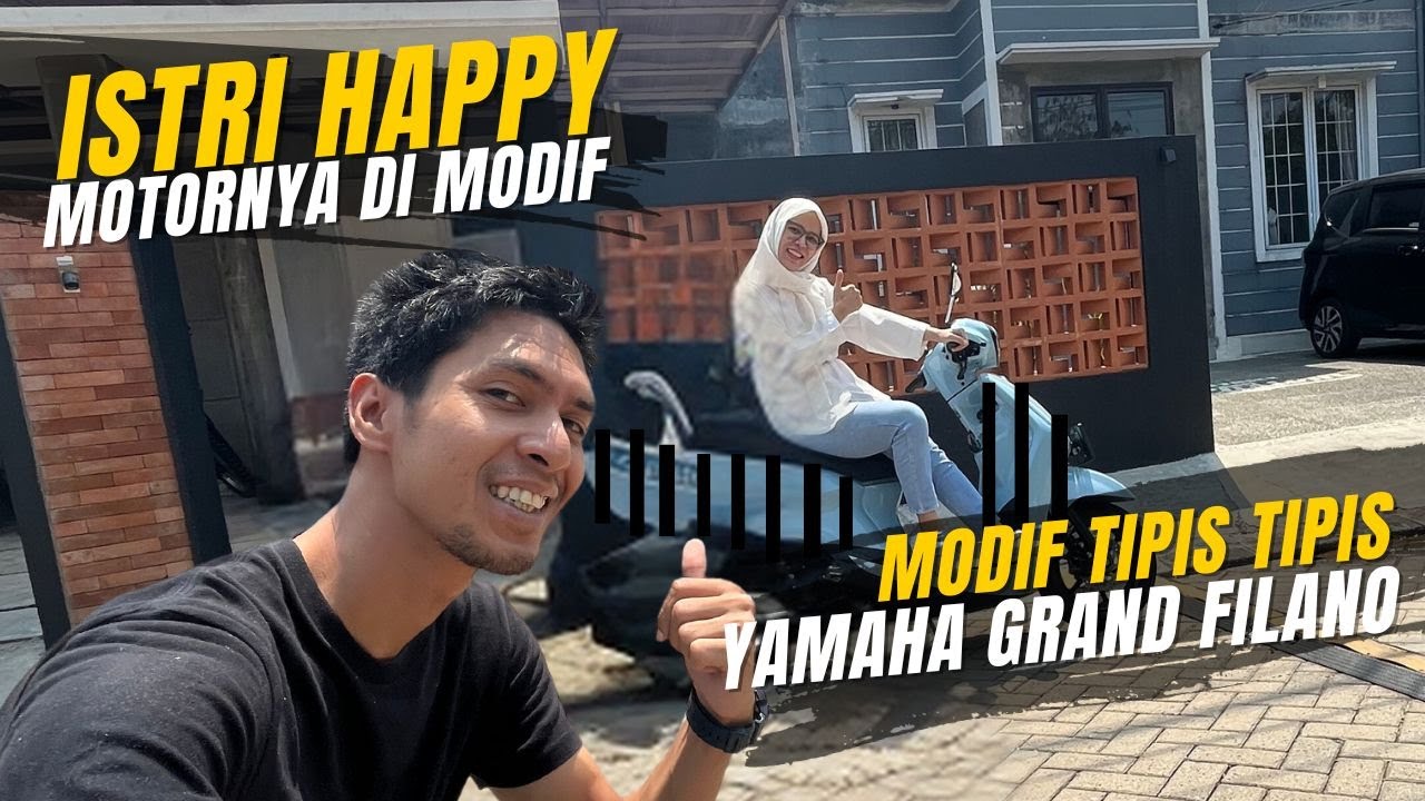 Modif Motor Istri | Grand Filano | Budget Murah - Hasil Mewah