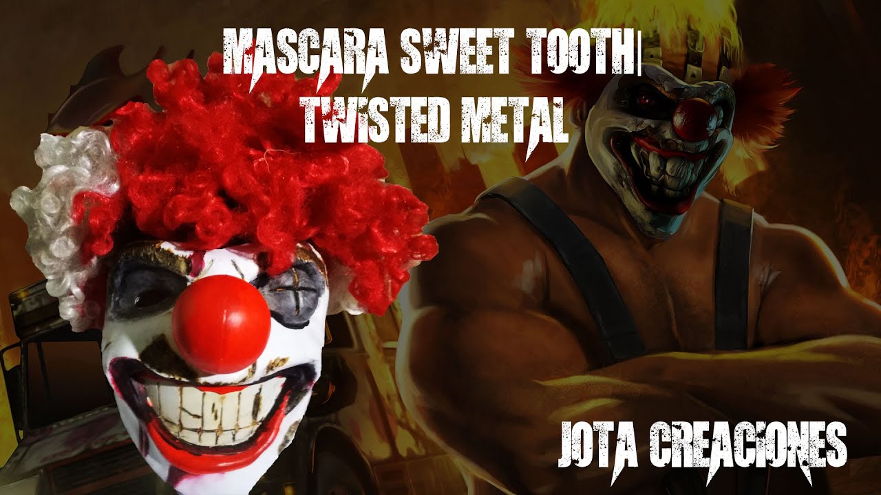 Como hacer mascara de Sweet Tooth | Twisted Metal