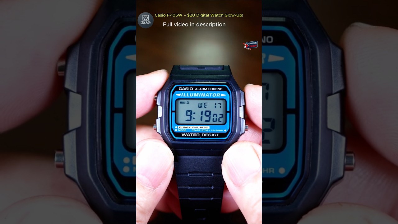 Casio F-105W Review 2025 &ndash; The Best Budget Digital Watch?