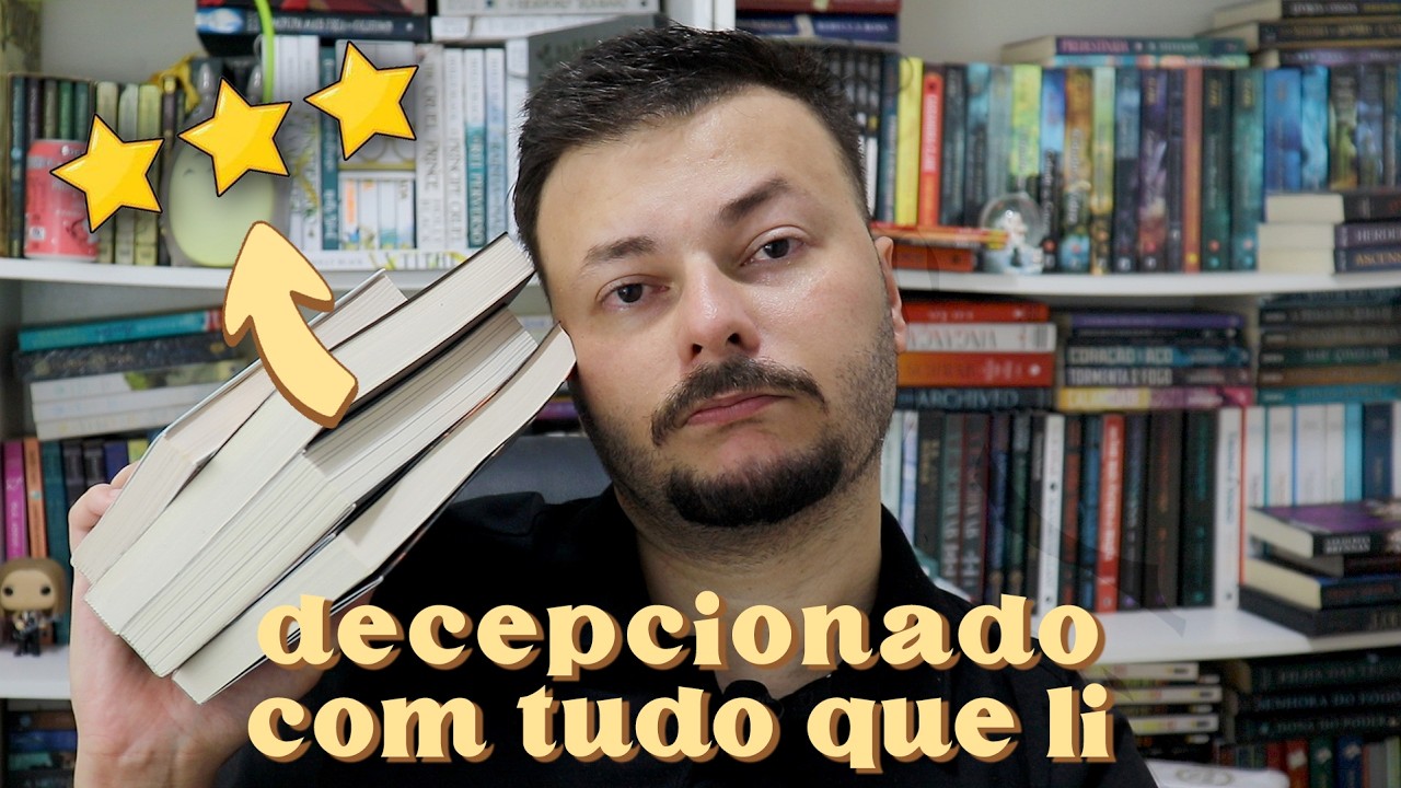 Comecei o ano me decepcionando com várias leituras medianas, livros bem 3 estrelas| Edu Luckyficious