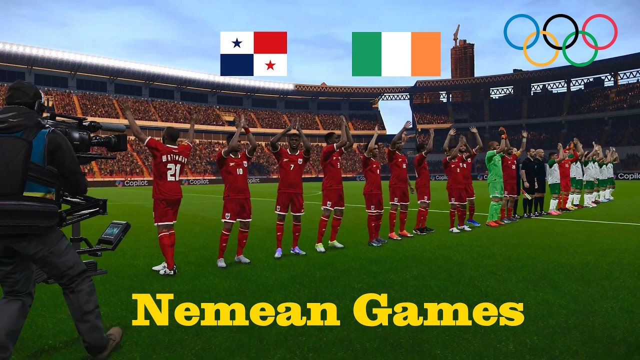Panama 🇵🇦 vs Ireland 🇮🇪 Football Men ⚽ Group L ⚽ Nemean Games