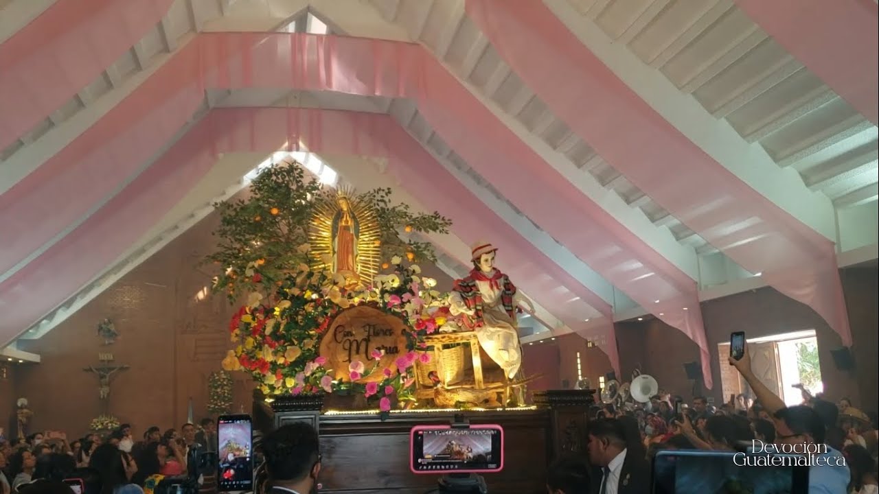 Salida de la Virgen de Guadalupe de la Villa de Guadalupe Zona 10 2023