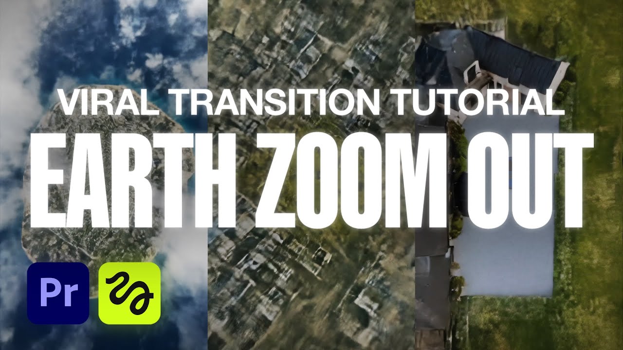 Как создать переход Earth Zoom с помощью ИИ (Premiere Pro и @HiggsfieldAI)
