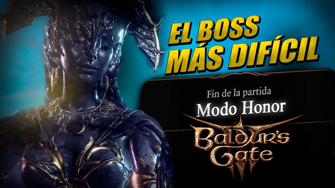 EL BUG MÁS HORRIBLE de Baldur's Gate 3 😳 Casi pierdo mi modo honor...
