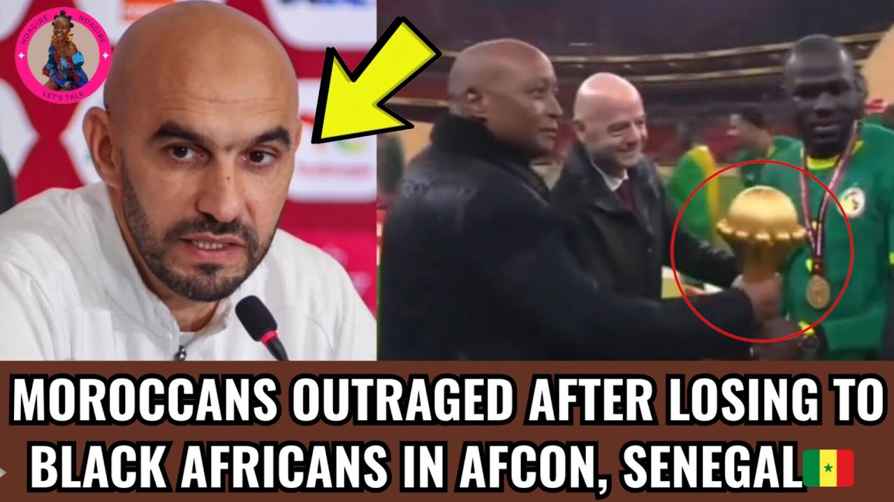 Afcon Finals Expose the truth about Moroccans towards black Africans, Guess Who's MAD #diaspora #us