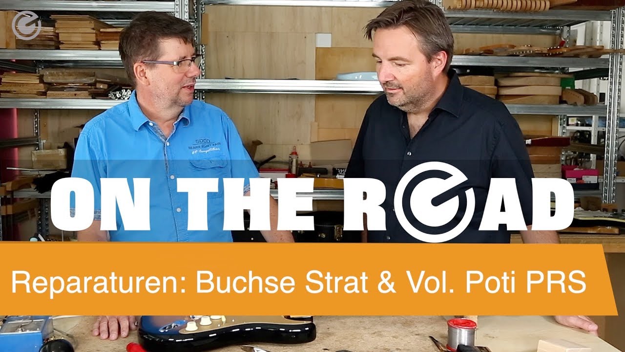 Fender Stratocaster und PRS Reparaturen: Buchse wechseln & Poti reinigen - SUPERGAIN TV 40