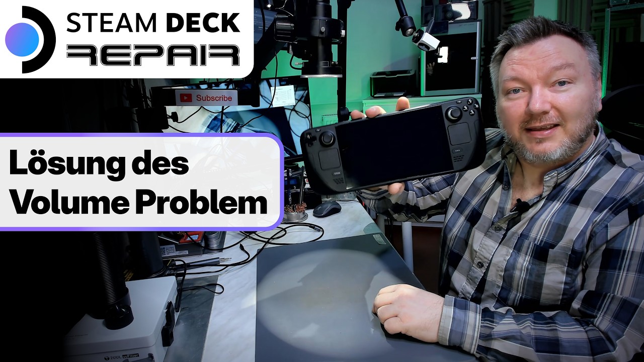 Steam Deck Volume Problem gelöst | PCB Solder Berlin