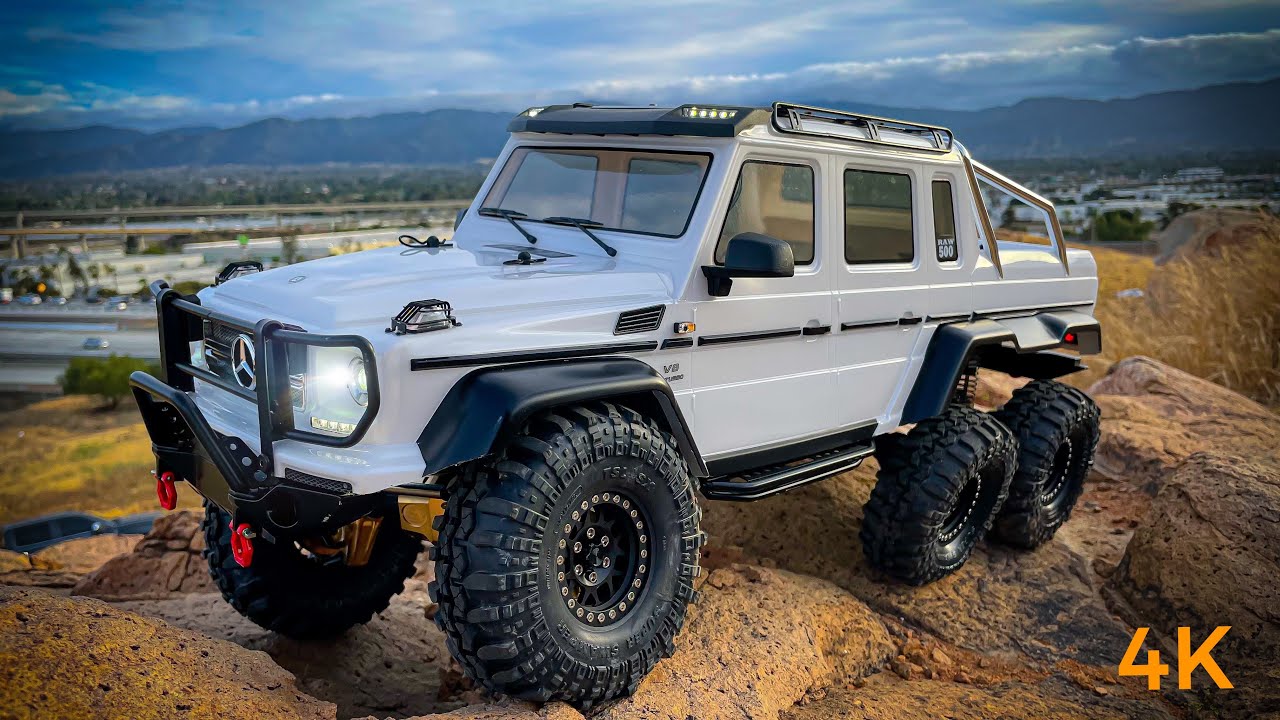 Traxxas TRX-6 Benz G63 Rock Crawling