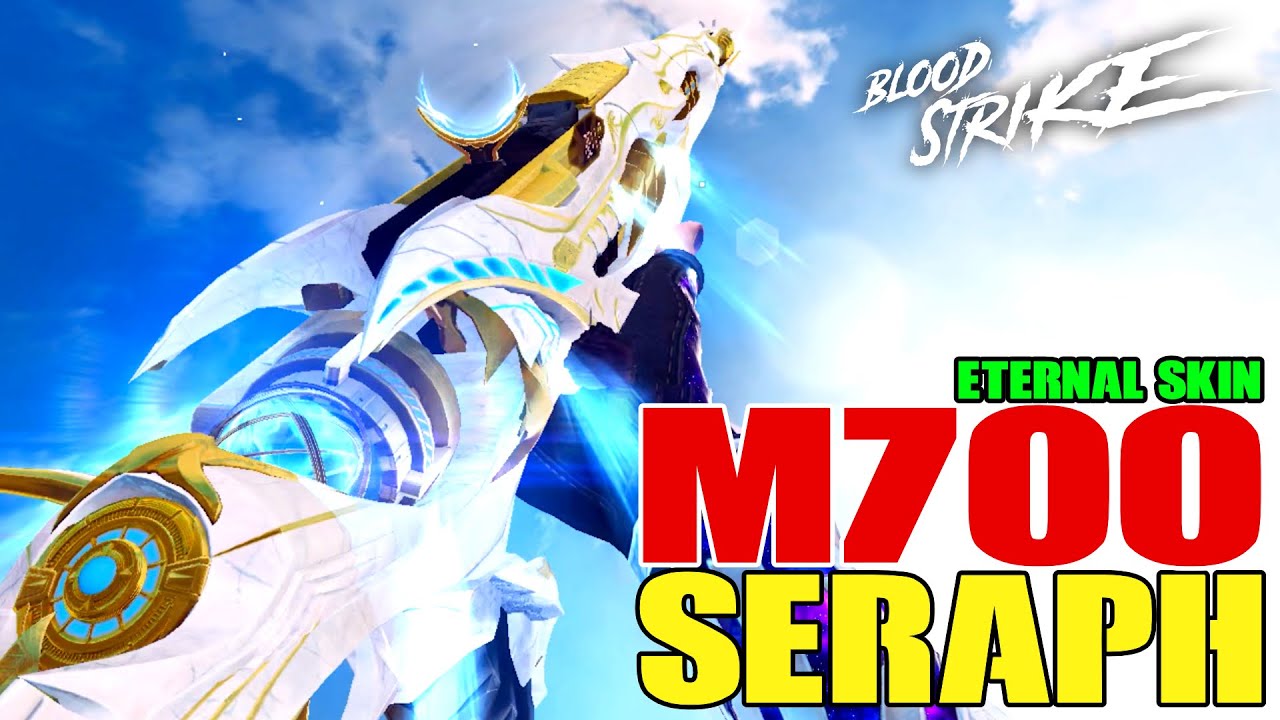 GACHA ETERNAL SKiN M700 SERAPH! FAVORiTNYA PARA NETiJEN 😂 Blood Strike Indonesia