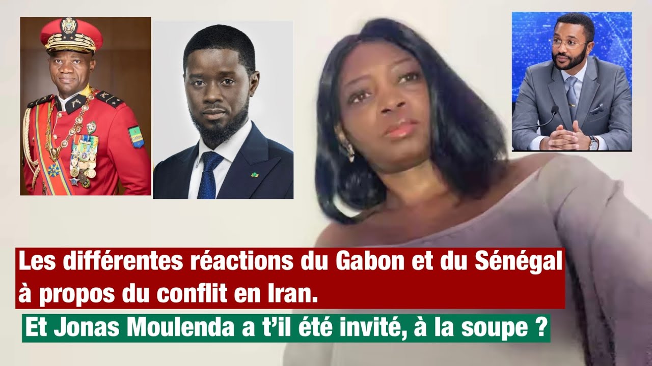 La position de l’Afrique sur le conflit en 🇮🇷. Et propos de Jonas M. #afrique #gabon #francophone 