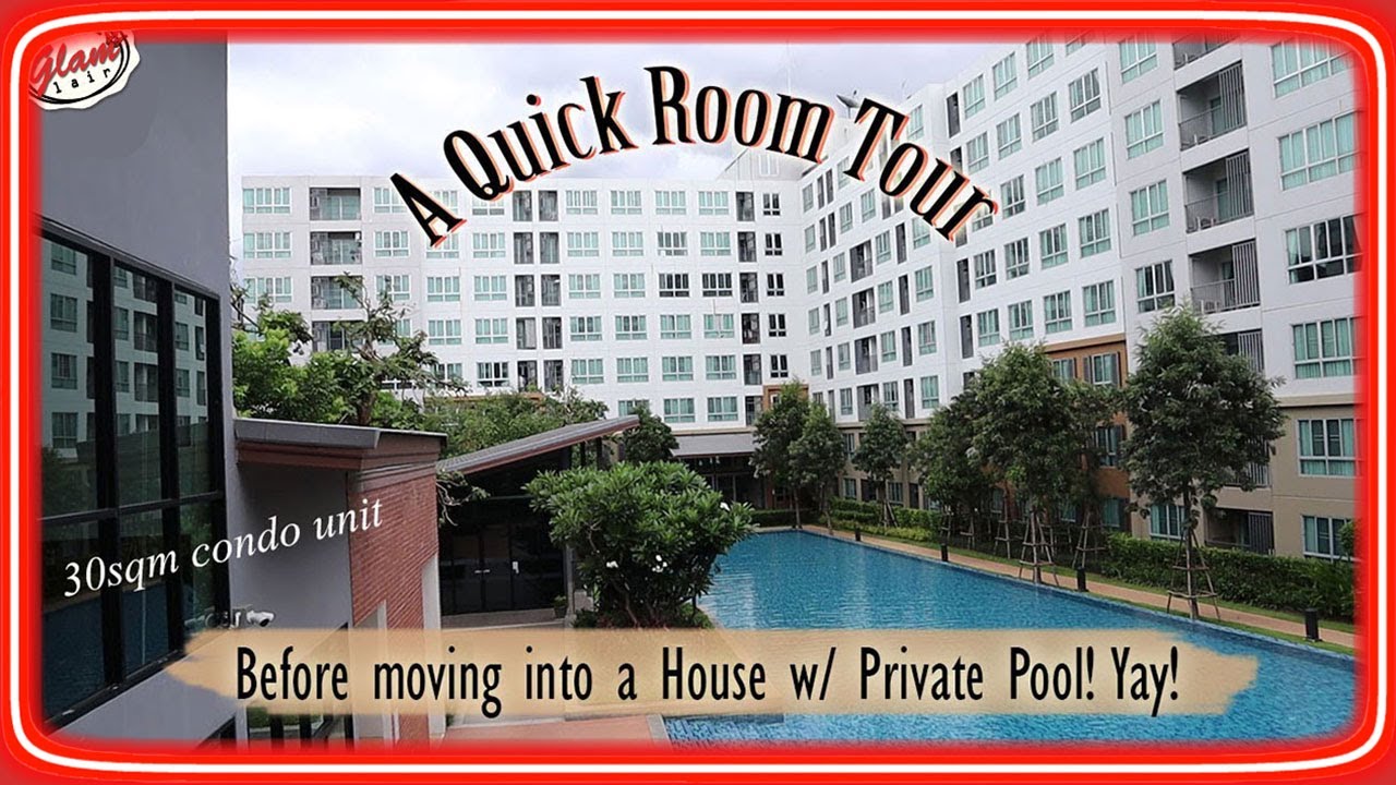 Quick Room Tour 2020 || 30 sqm Condo Unit in Chiang Mai Thailand