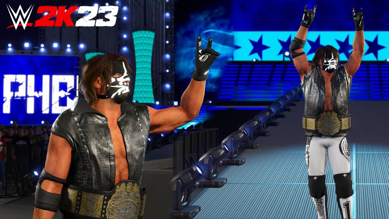 WWE 2K23 AJ Styles The O.C./Club Singles Entrance! (Alternative Entrance)