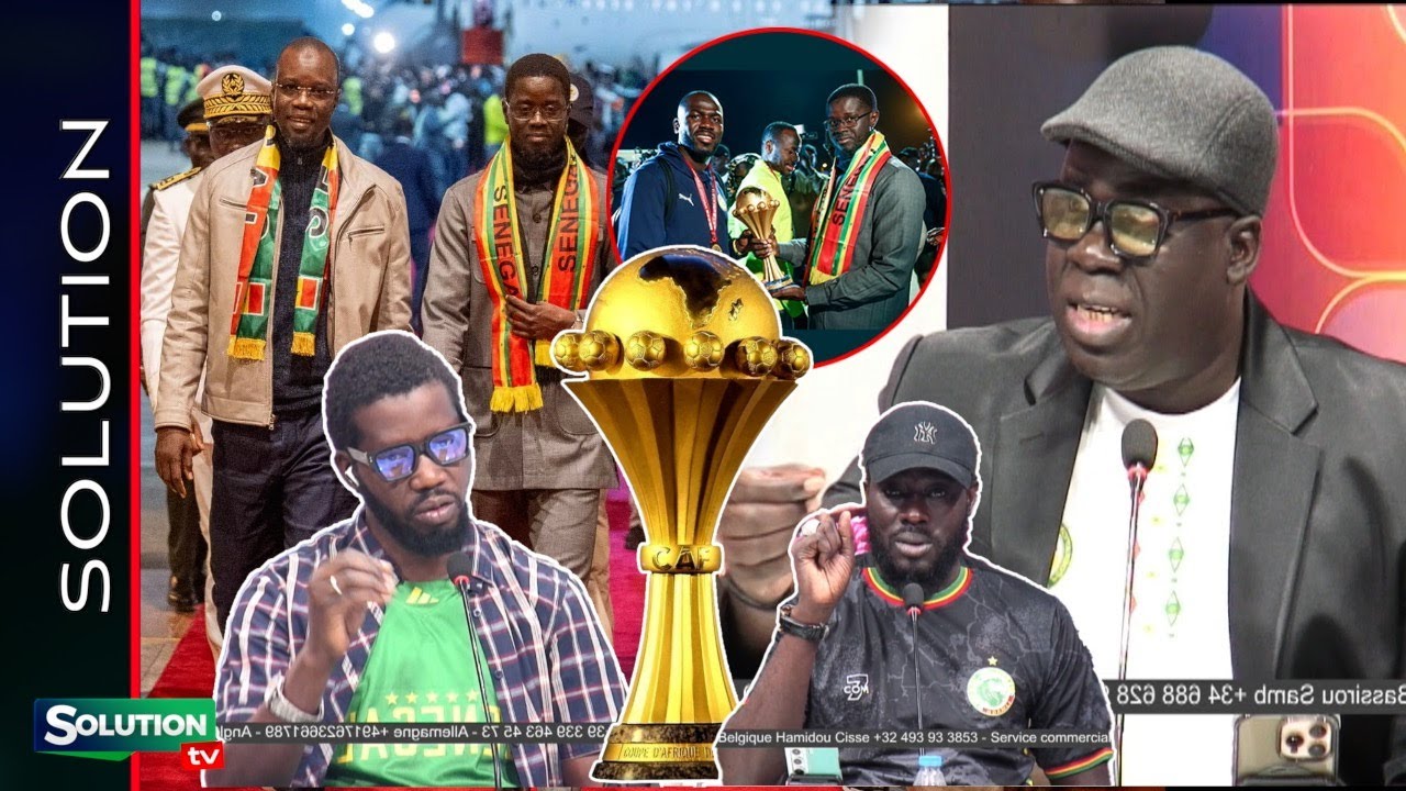 DIOMAYE ET SONKO A L'ACCUEIL DES LIONS...SA NDIOGOU RÉAGIT DISCOURS BI DIOMAYE DEFF MO...