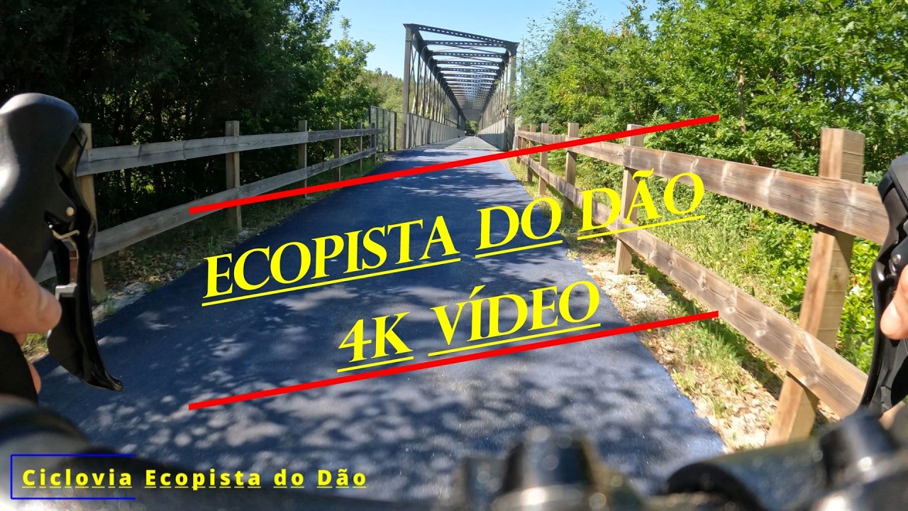 30 MINUTOS de TREINO INDOOR de BIKE: Na Ecopista do Dão Aveiro Portugal