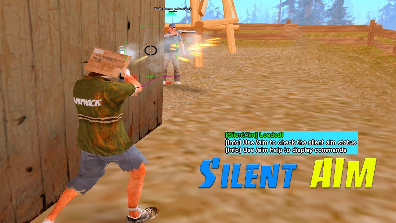 SILENT AIM -  РАЗНОС АИМ / SILENT AIM / WALLSHOT / SAVE CONFIG / SHOW FOV / TRACERS / GTA SAMP