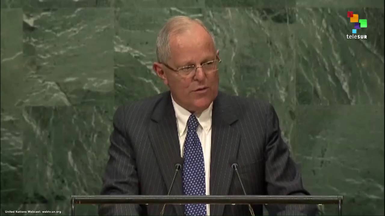 UN Speeches: Peruvian President Pedro Pablo Kuczynski
