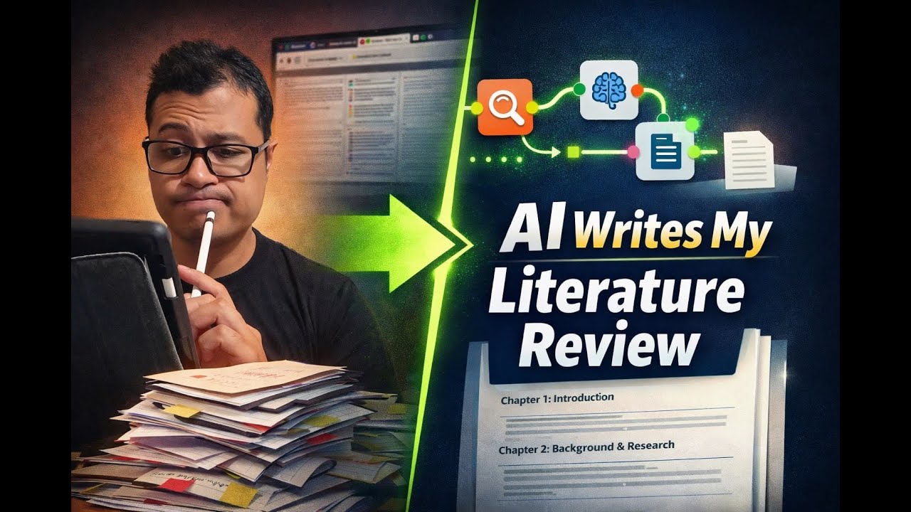 I Built an AI That Writes a Full Literature Review in n8n (Step-by-Step)