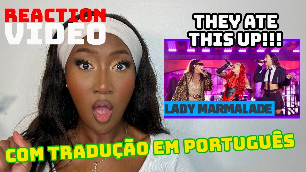Gloria Groove, Pabllo Vittar, Grag Queen - Lady Marmalade (РЕАКЦИЯ)