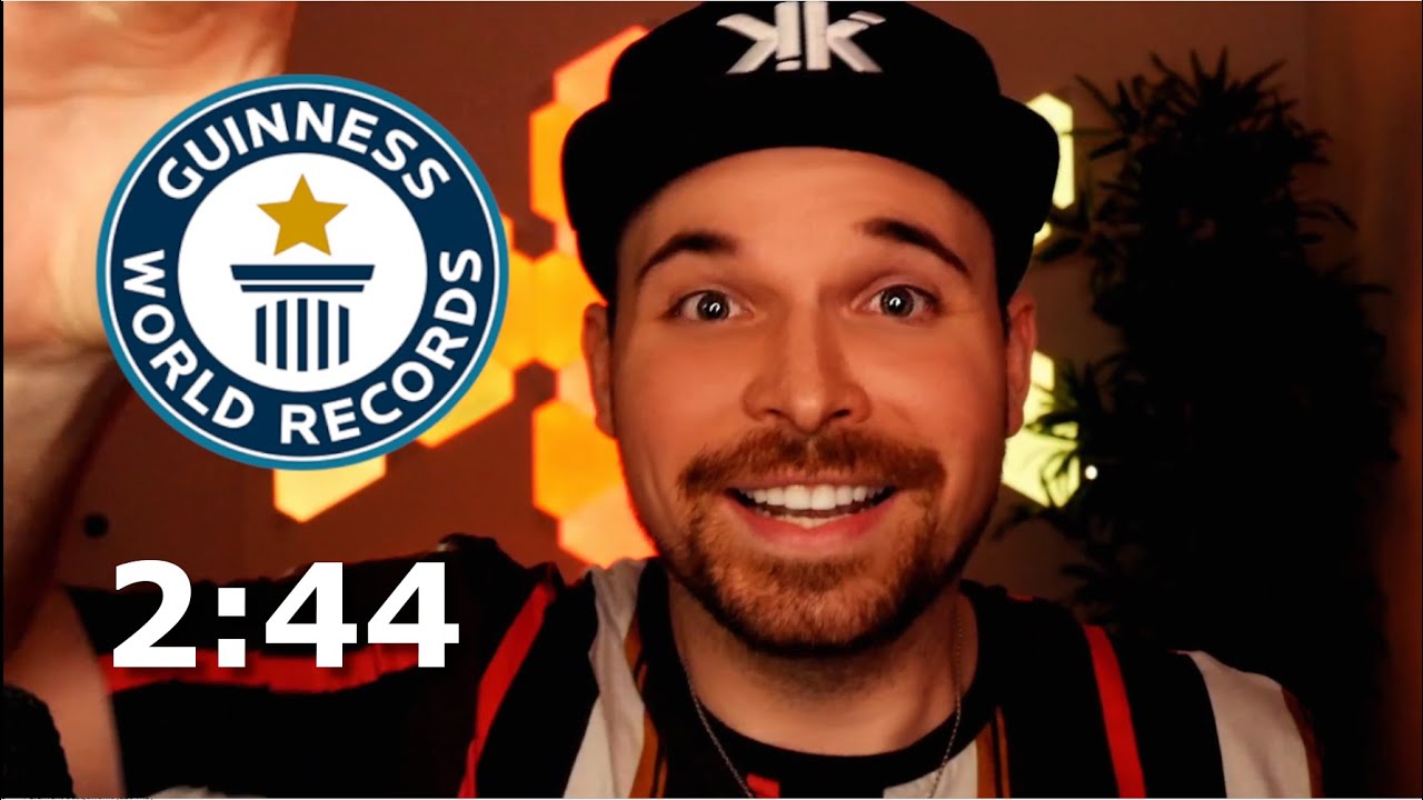 ASMR 100 TRIGGERS IN 2:44 - WORLD RECORD