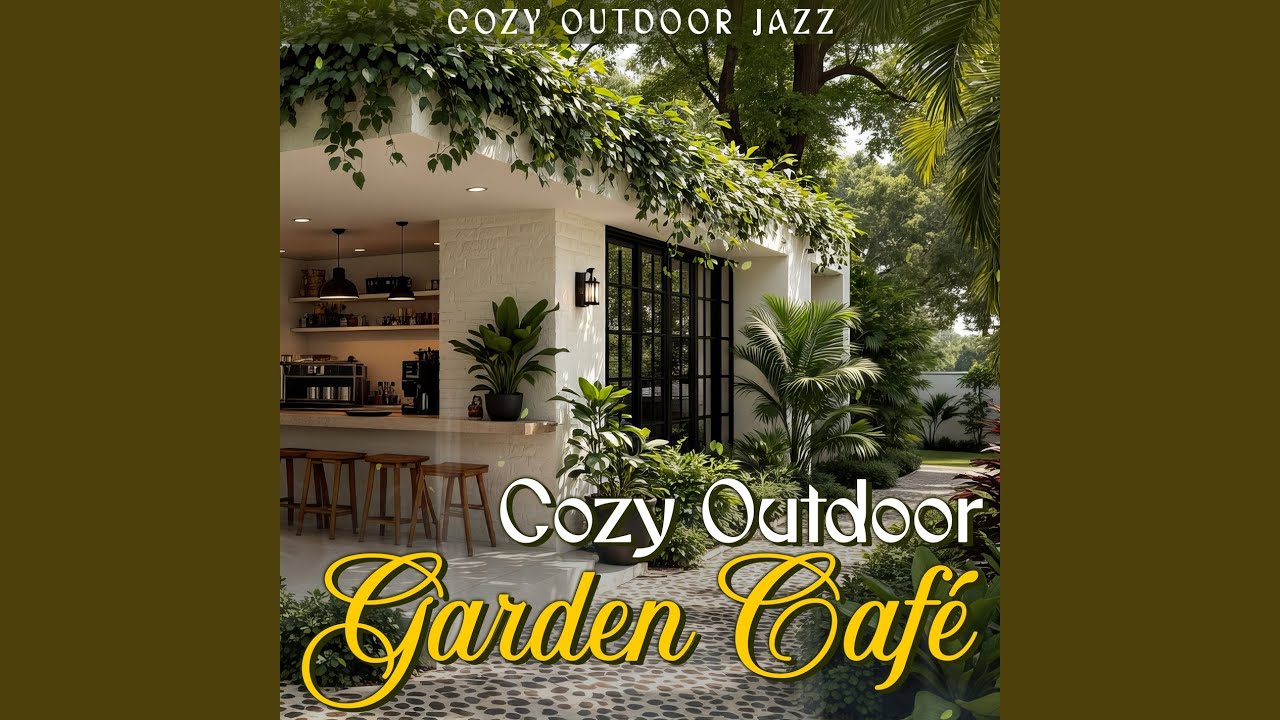 Cozy Outdoor Garden Cafe