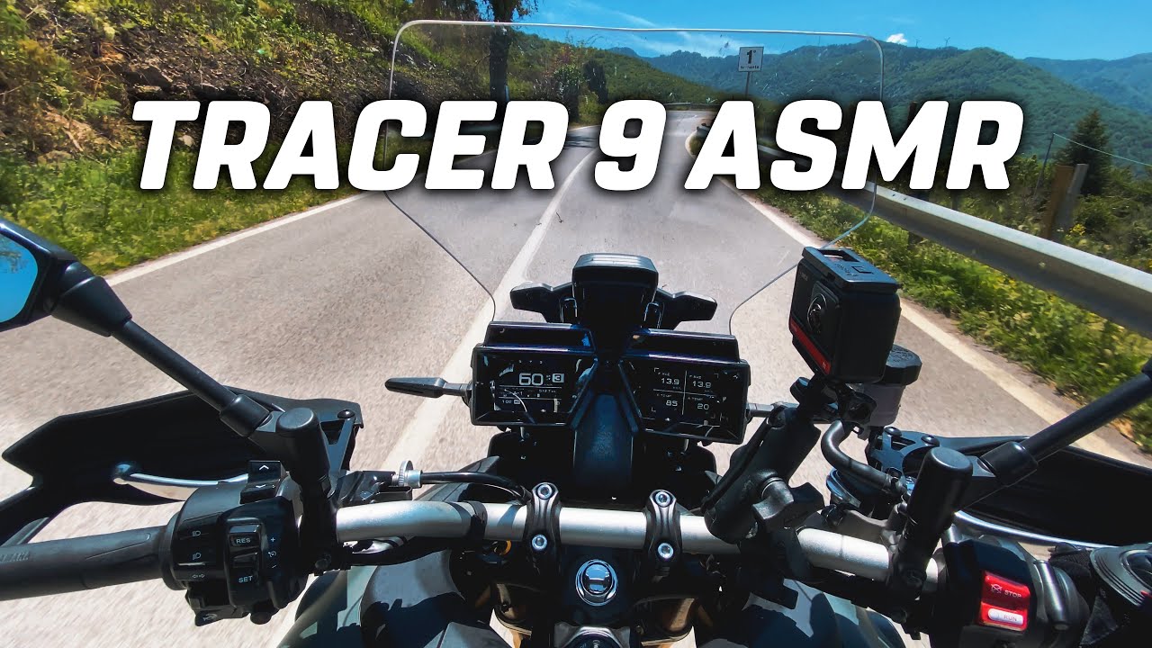 ASMR RAW ON BOARD ON YAMAHA TRACER 9 GT 2022